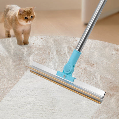 Long Handle Pet Hair Remover and Carpet Scraper