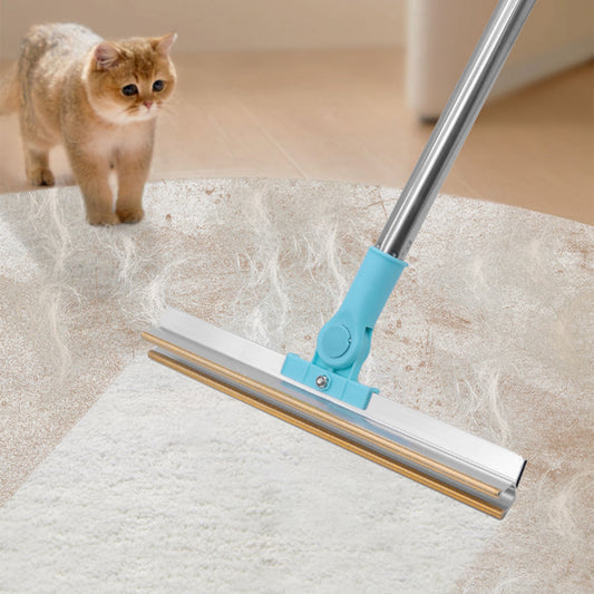 Long Handle Pet Hair Remover and Carpet Scraper