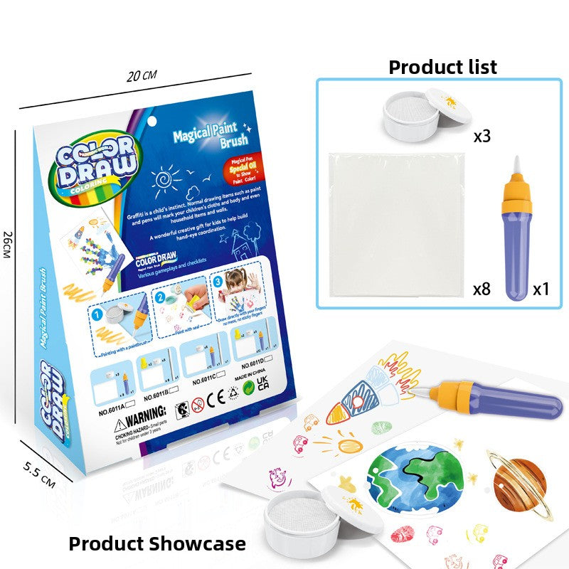 Childrens Magic Painting Brush Set