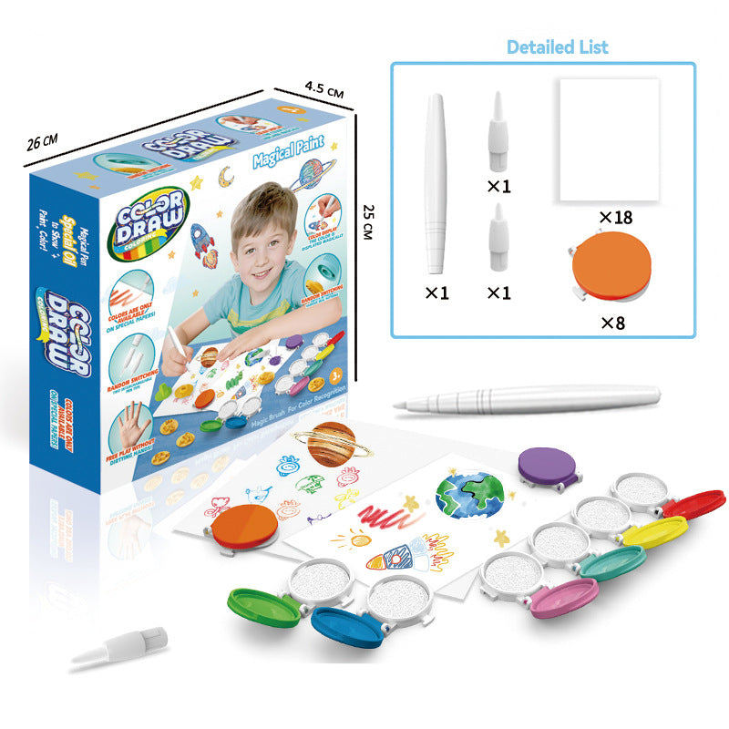 Childrens Magic Painting Brush Set