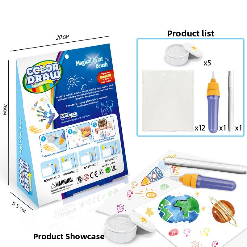 Childrens Magic Painting Brush Set