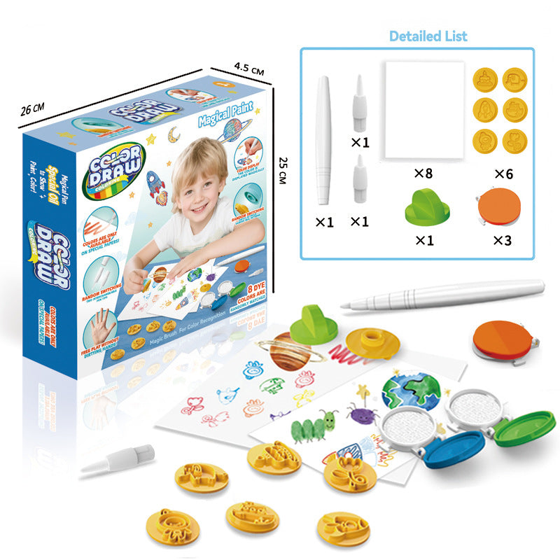 Childrens Magic Painting Brush Set