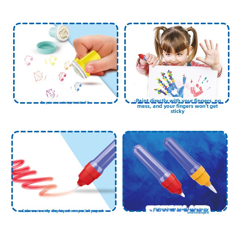 Childrens Magic Painting Brush Set