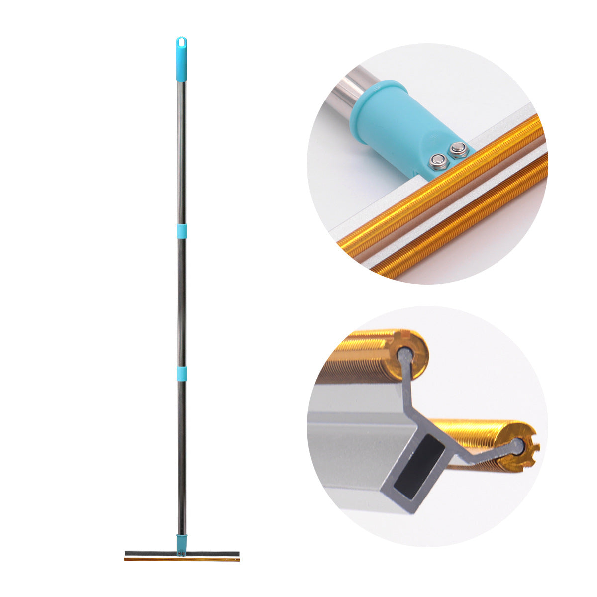 Long Handle Pet Hair Remover and Carpet Scraper