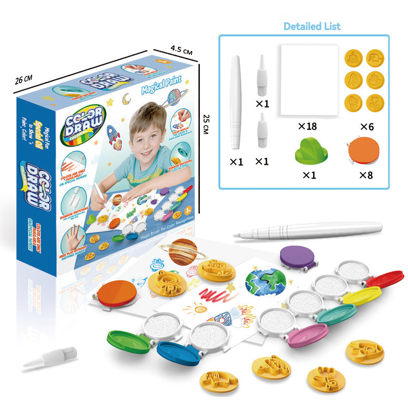 Childrens Magic Painting Brush Set