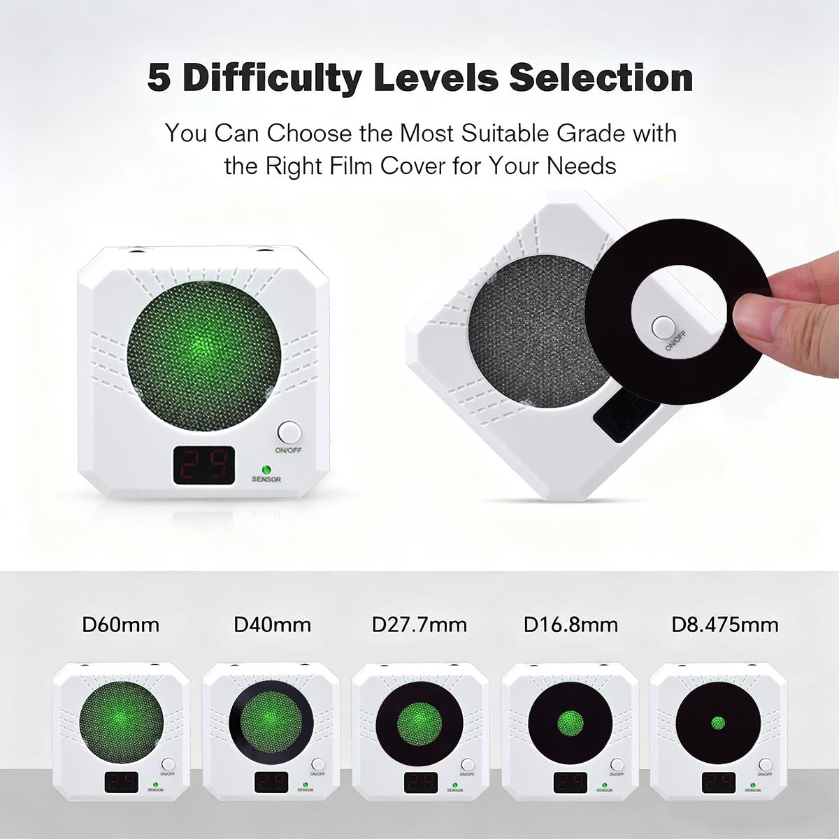 Laser Target Training System with Digital Scoring