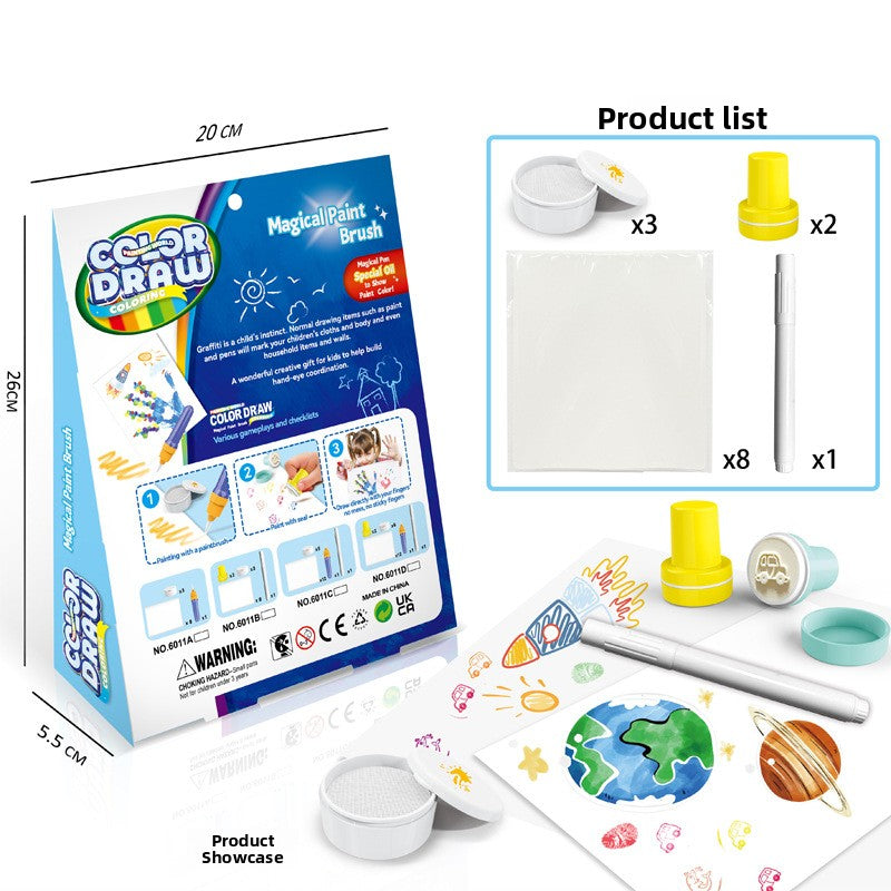 Childrens Magic Painting Brush Set