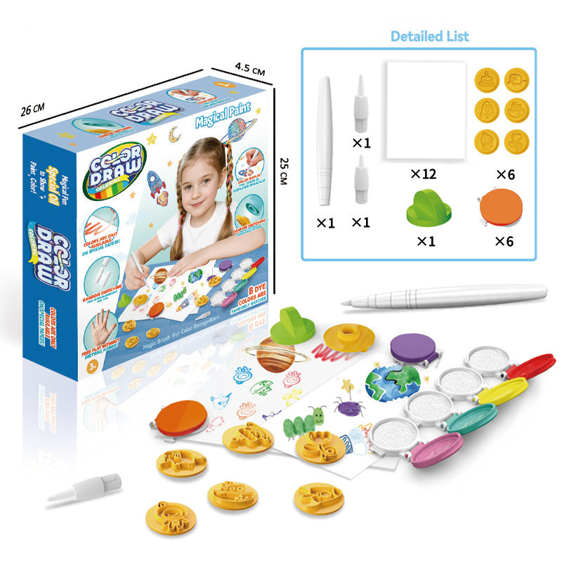 Childrens Magic Painting Brush Set