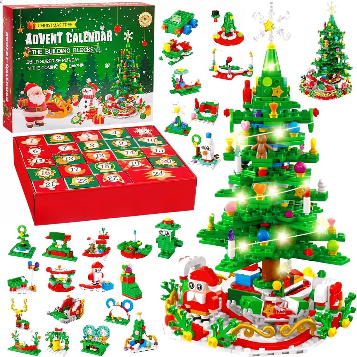 Christmas DIY Building Blocks Set