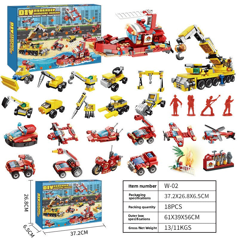 Christmas DIY Building Blocks Set